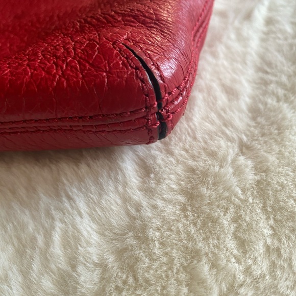 Kate Spade Red Leather Shoulder Bag - Picture 9 of 10